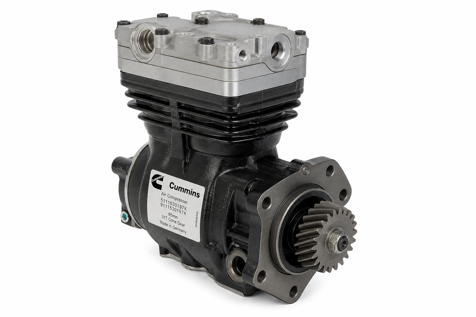9111530197X 85Mm Cummins Compressor 31T Qsx Isx Cone Gear 3685918 3687343 3689648 3690864 4318220 4318219 9111530190