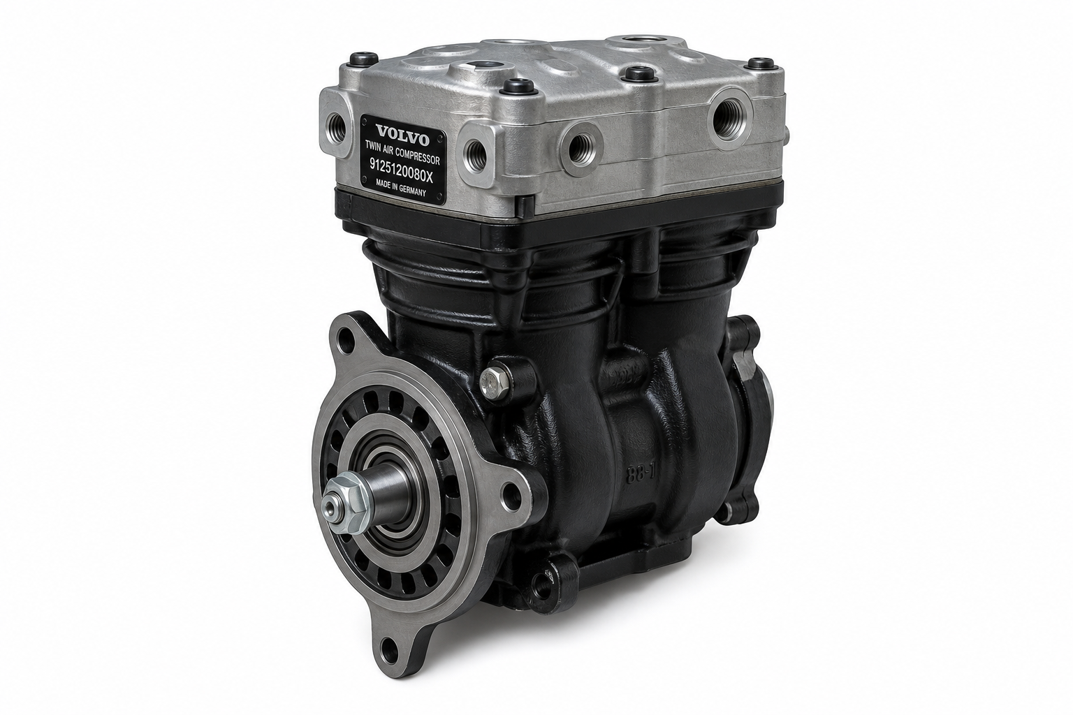 9125120080X 85Mm Twin Volvo Compressor 3 Tab Fh12 Fh13 Fm13 20774294 20846000 7422062019 7485013936 22016995