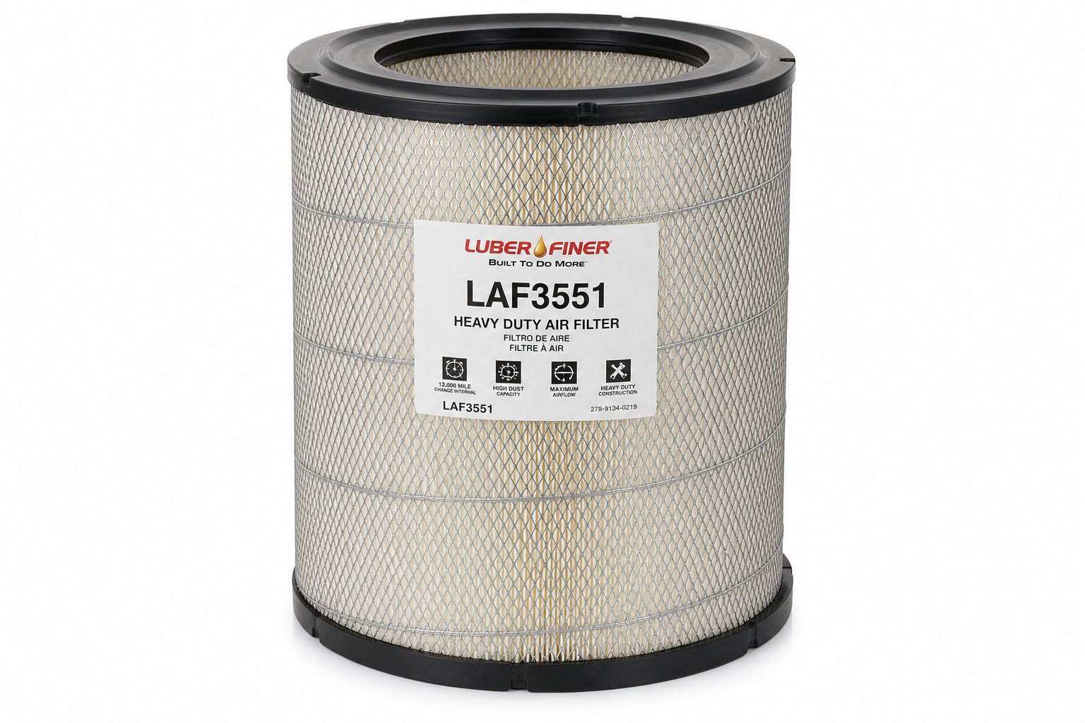 LUBER-FINER LAF3551 Luberfiner LAF3551 Heavy Duty Air Filter