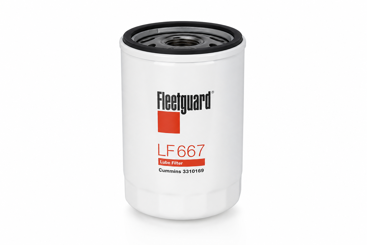 FLEETGUARD LF667 Lube Filter, Spin-On