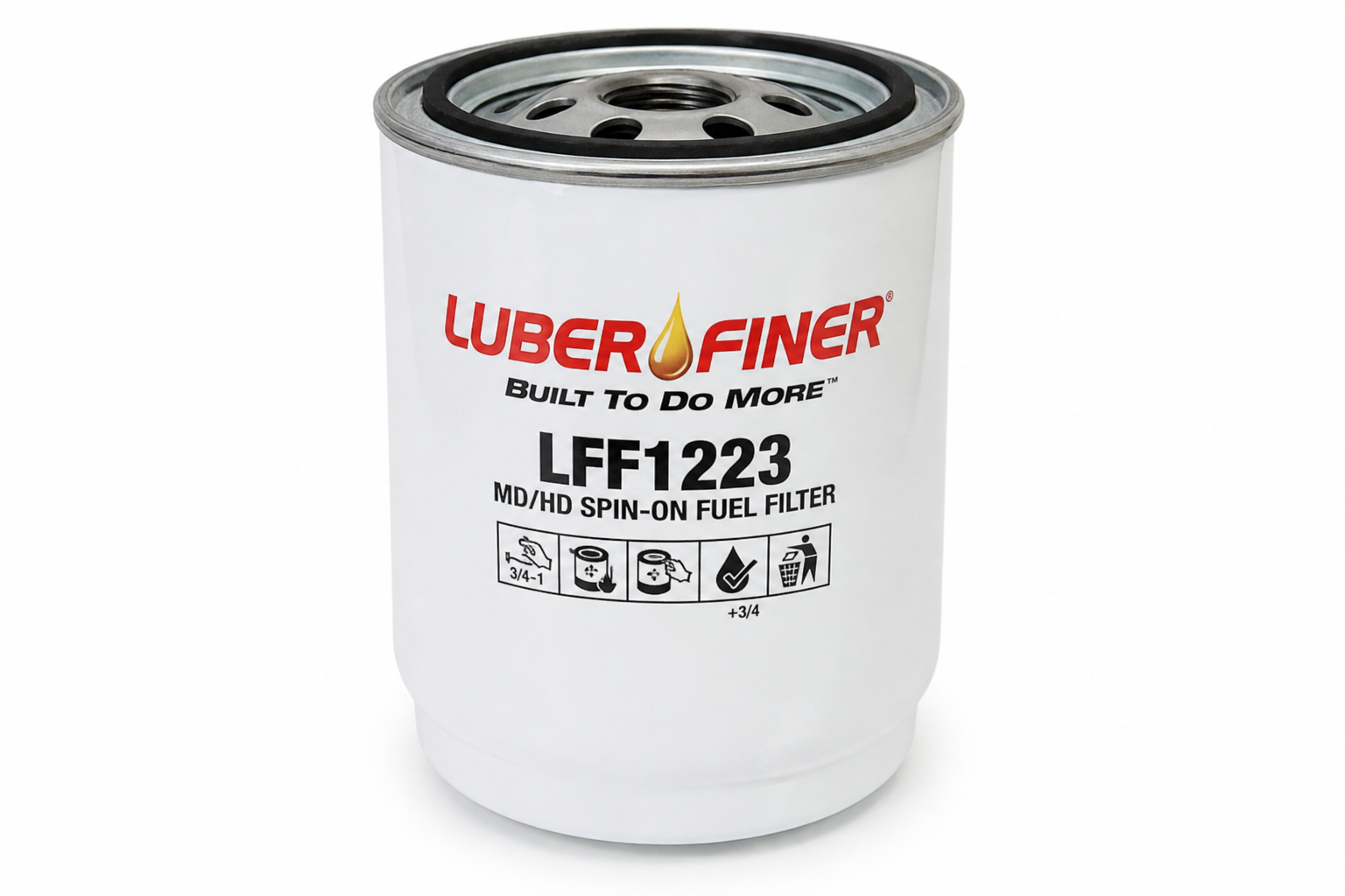 LUBER-FINER LFF1223 Luberfiner LFF1223 MD/HD Spin-On Fuel Filter