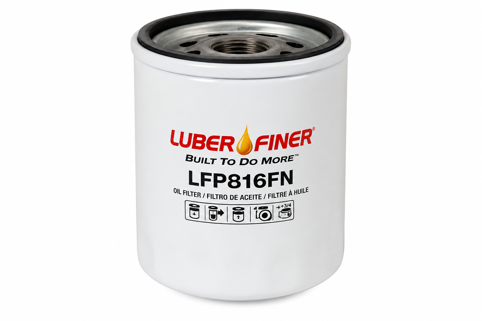 LUBER-FINER LFP816FN Luberfiner LFP816FN 4" Spin-on Oil Filter