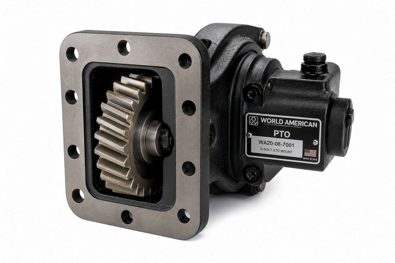 PTO 8 Bolt Standard Mount